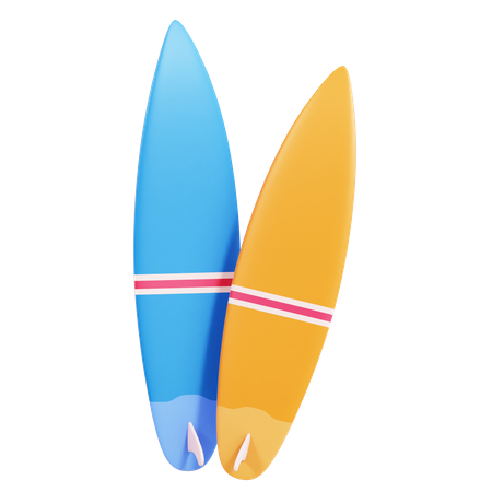 Prancha de surfe  3D Icon