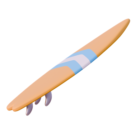 Prancha de surfe  3D Icon