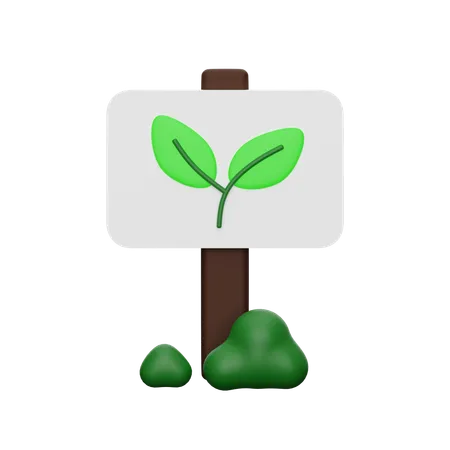 Vá na prancha verde  3D Icon