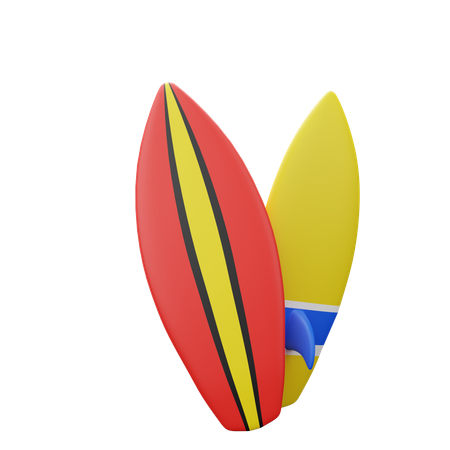 Pranchas de surf  3D Icon