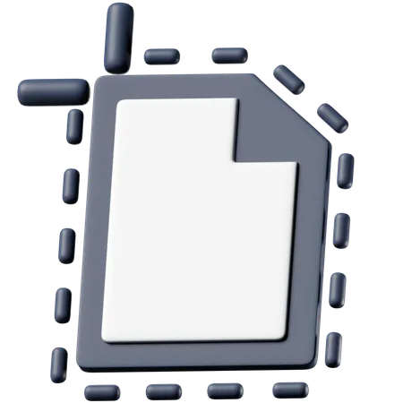 Prancheta  3D Icon