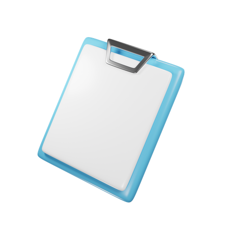 Prancheta  3D Icon