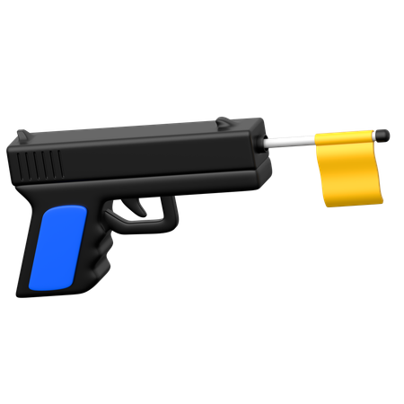 Prank Gun  3D Icon