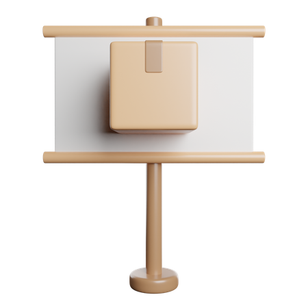 Präsentationsanalysediagramm  3D Icon