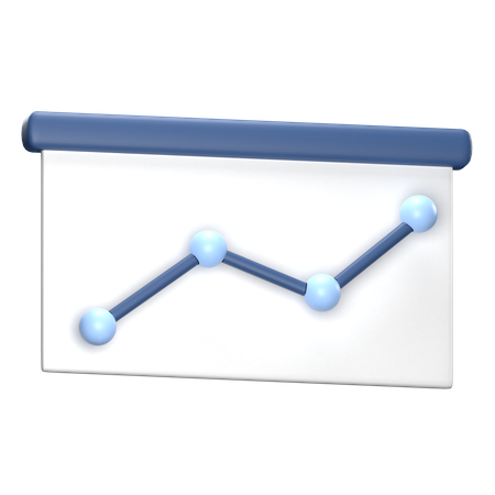 Präsentationstafel  3D Icon