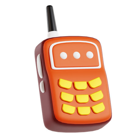 Talkie útil  3D Icon