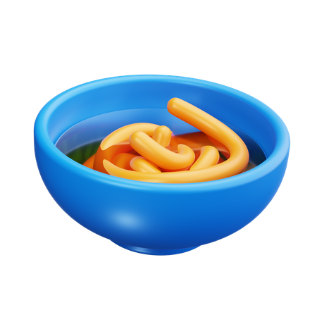 Prato de macarrão  3D Icon