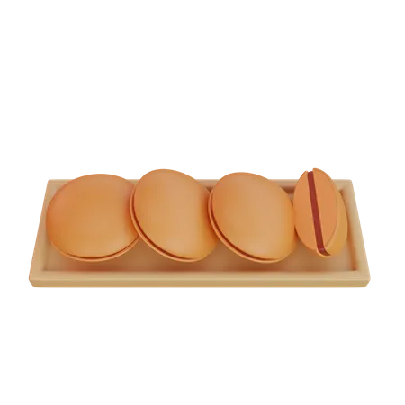 Prato dorayaki  3D Icon