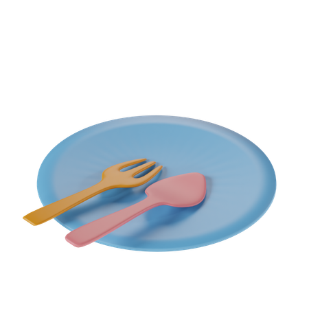 Prato de refeição para bebê  3D Icon