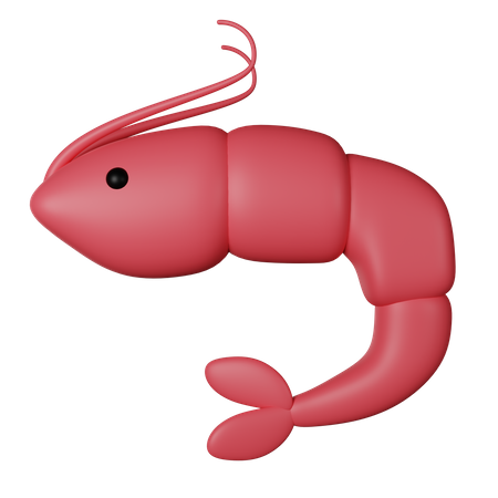 Prawn  3D Icon