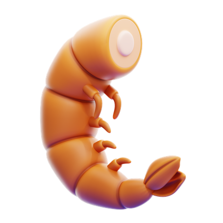 Prawn  3D Icon