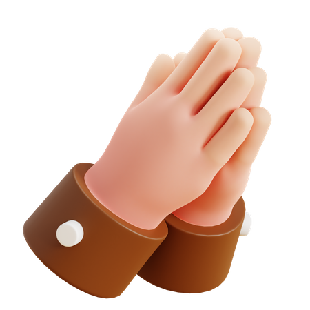 Pray  3D Icon