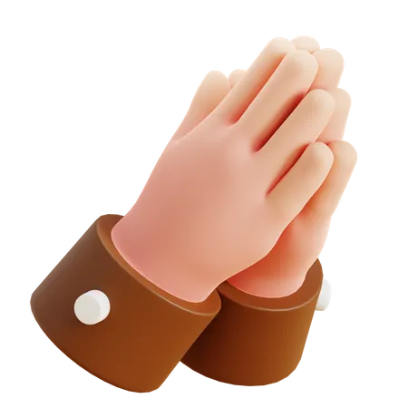 Pray  3D Icon
