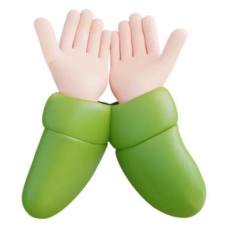 Pray Hand  3D Icon