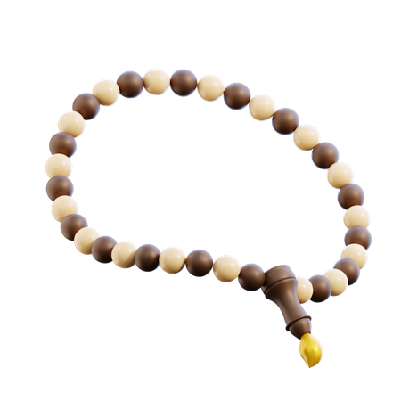 Prayer beads  3D Icon