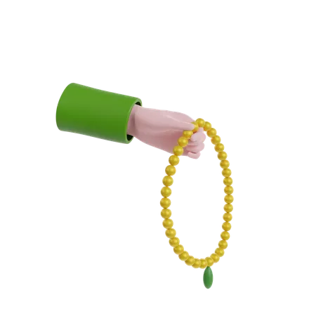 Prayer Beads  3D Icon