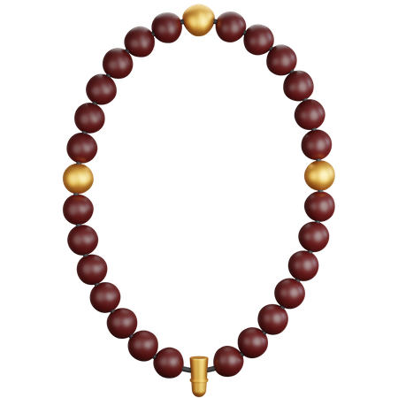 Prayer beads  3D Icon