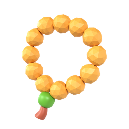 Prayer Beads  3D Icon