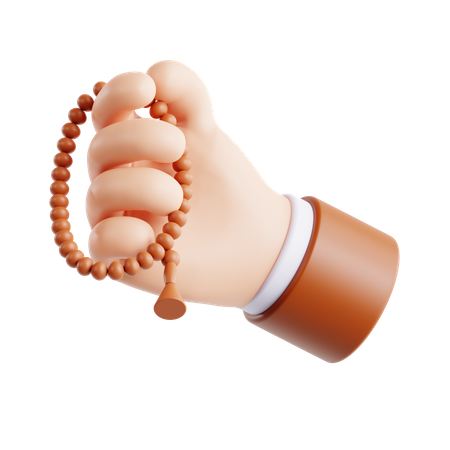 Prayer Beads 3D Icon