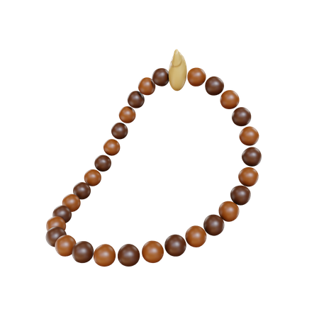 Prayer Beads  3D Illustration