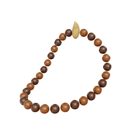 Prayer Beads  3D Illustration