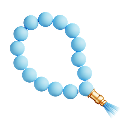 Prayer Beads  3D Illustration