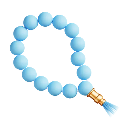 Prayer Beads  3D Illustration