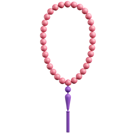 Prayer Beads  3D Illustration