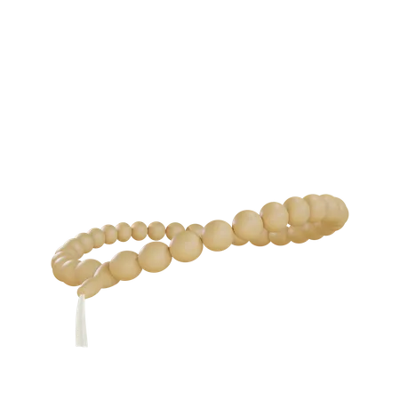 Prayer Beads  3D Illustration