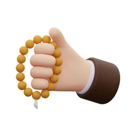 Prayer Beads Icon 3D Icon
