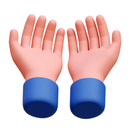 Prayer Hand  3D Icon