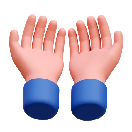 Prayer Hand  3D Icon