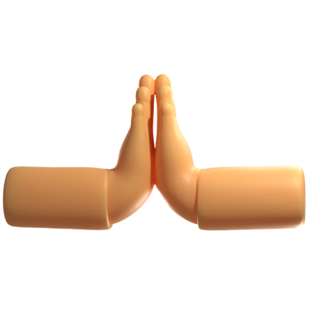 Prayer Hand  3D Icon