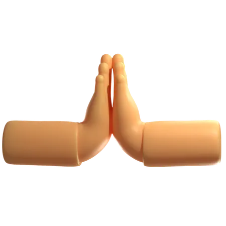 Prayer Hand  3D Icon