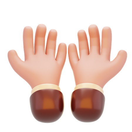 Prayer Hands  3D Icon