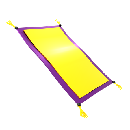 Prayer Mat  3D Illustration