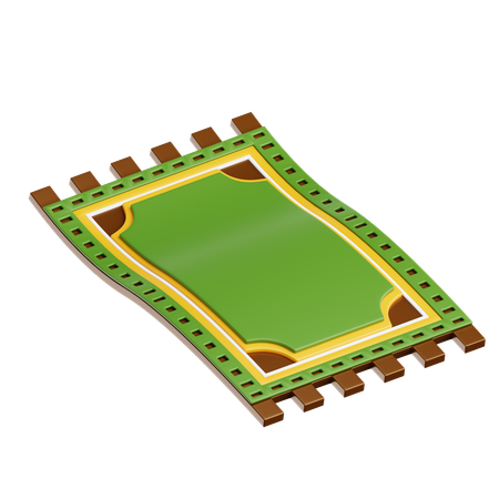 Prayer Mat (Sajjadah)  3D Icon