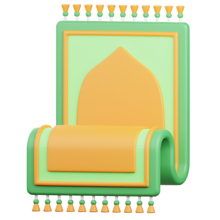 Prayer Rug  3D Icon