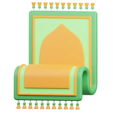 Prayer Rug  3D Icon