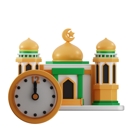 Prayer time  3D Icon