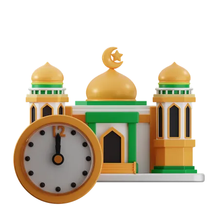 Prayer time  3D Icon