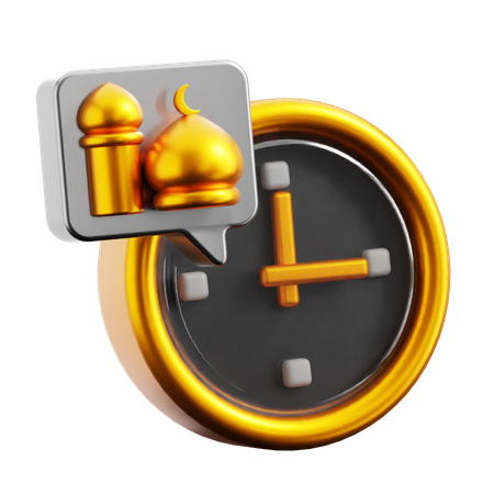 Prayer Time  3D Icon