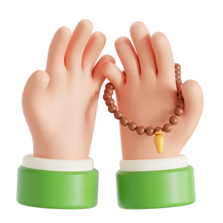 Praying  3D Icon