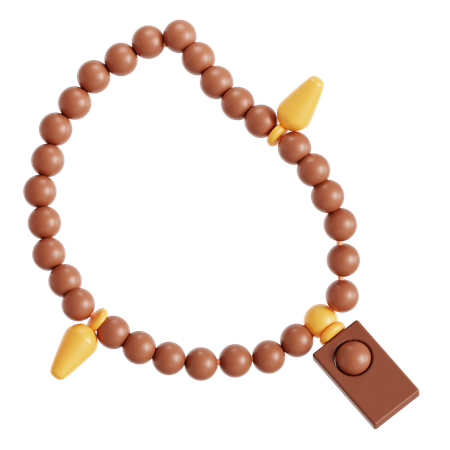 Praying beads  3D Icon
