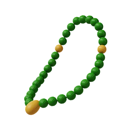 Praying beads  3D Icon
