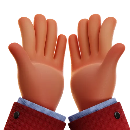 Praying Hand  3D Icon