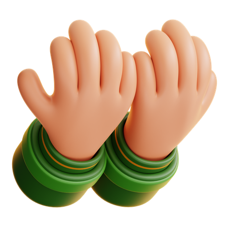 Praying Hand  3D Icon