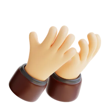 Praying Hand  3D Icon