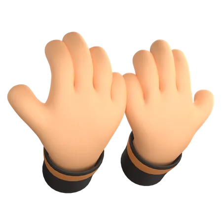 Praying Hand  3D Icon