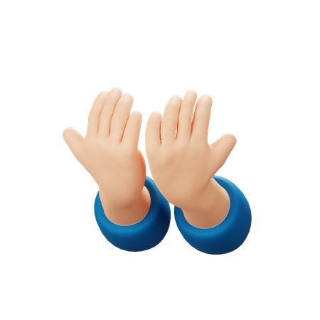 Praying Hand  3D Icon